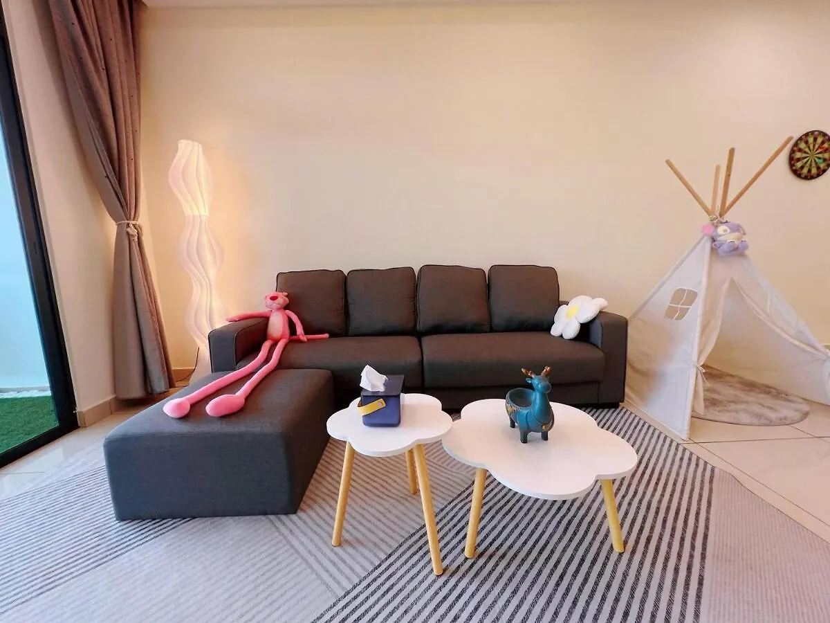 Muji Style Luxury Two Bedrooms Condo 1-7Pax At D Secret Garden - Johor Bahru-Mid Valley-Paradigm Mall-Dato Onn-Setia Tropika-Kempas-Utm マレーシア