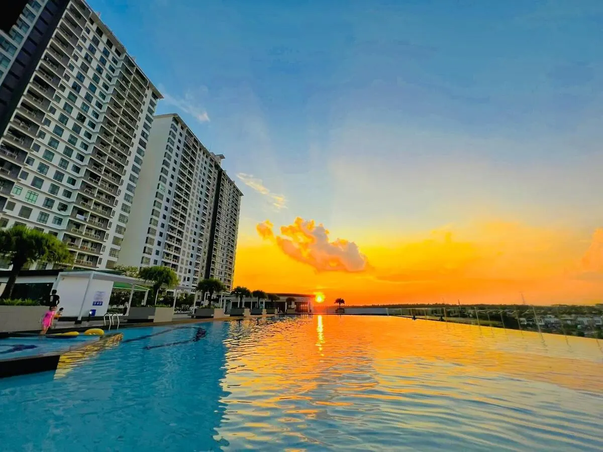 Muji Style Luxury Two Bedrooms Condo 1-7Pax At D Secret Garden - Johor Bahru-Mid Valley-Paradigm Mall-Dato Onn-Setia Tropika-Kempas-Utm 0*,  マレーシア