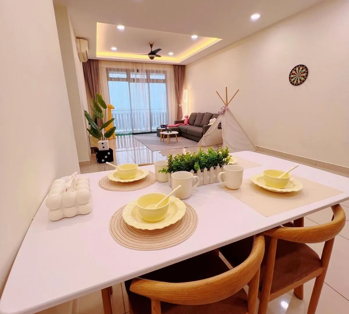 Apartment Muji Style Luxury Two Bedrooms Condo 1-7Pax At D Secret Garden - Johor Bahru-Mid Valley-Paradigm Mall-Dato Onn-Setia Tropika-Kempas-Utm Malaysia