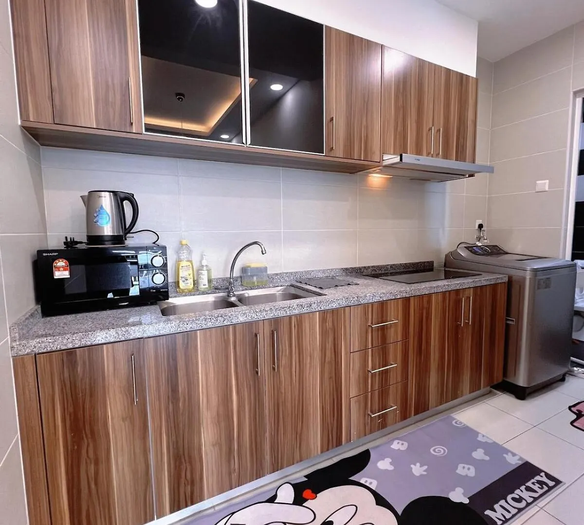 Apartment Muji Style Luxury Two Bedrooms Condo 1-7Pax At D Secret Garden - Johor Bahru-Mid Valley-Paradigm Mall-Dato Onn-Setia Tropika-Kempas-Utm